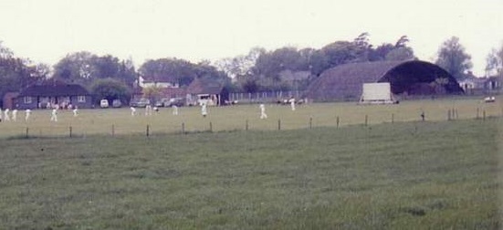 Aircraft hanger and cricket field