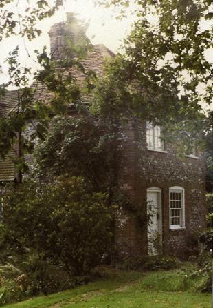 'Malmsmead', showing the upstairs bedroom window where the police 	forced entry