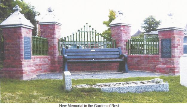 New Memorial in the Garden of Rest