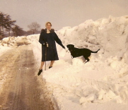 Snow depth in 1963