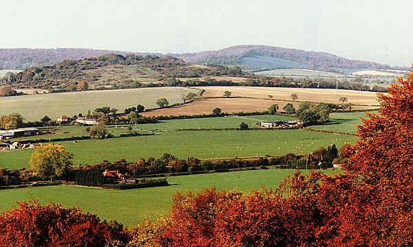 Lodge Hill from the Village