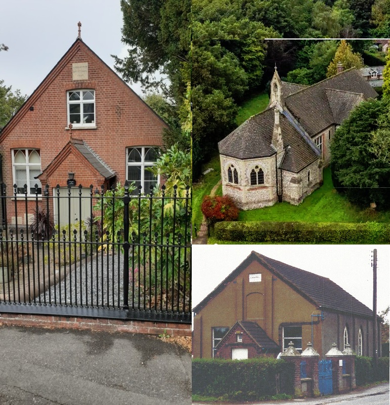 Three local churches.